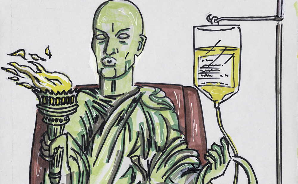 Jim Carrey&rsquo;s Grotesque Caricatures of the Trump Administration