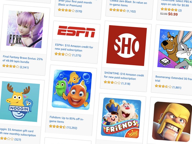Amazon’s Digital Day offers discounted apps, films, Fire tablets & more