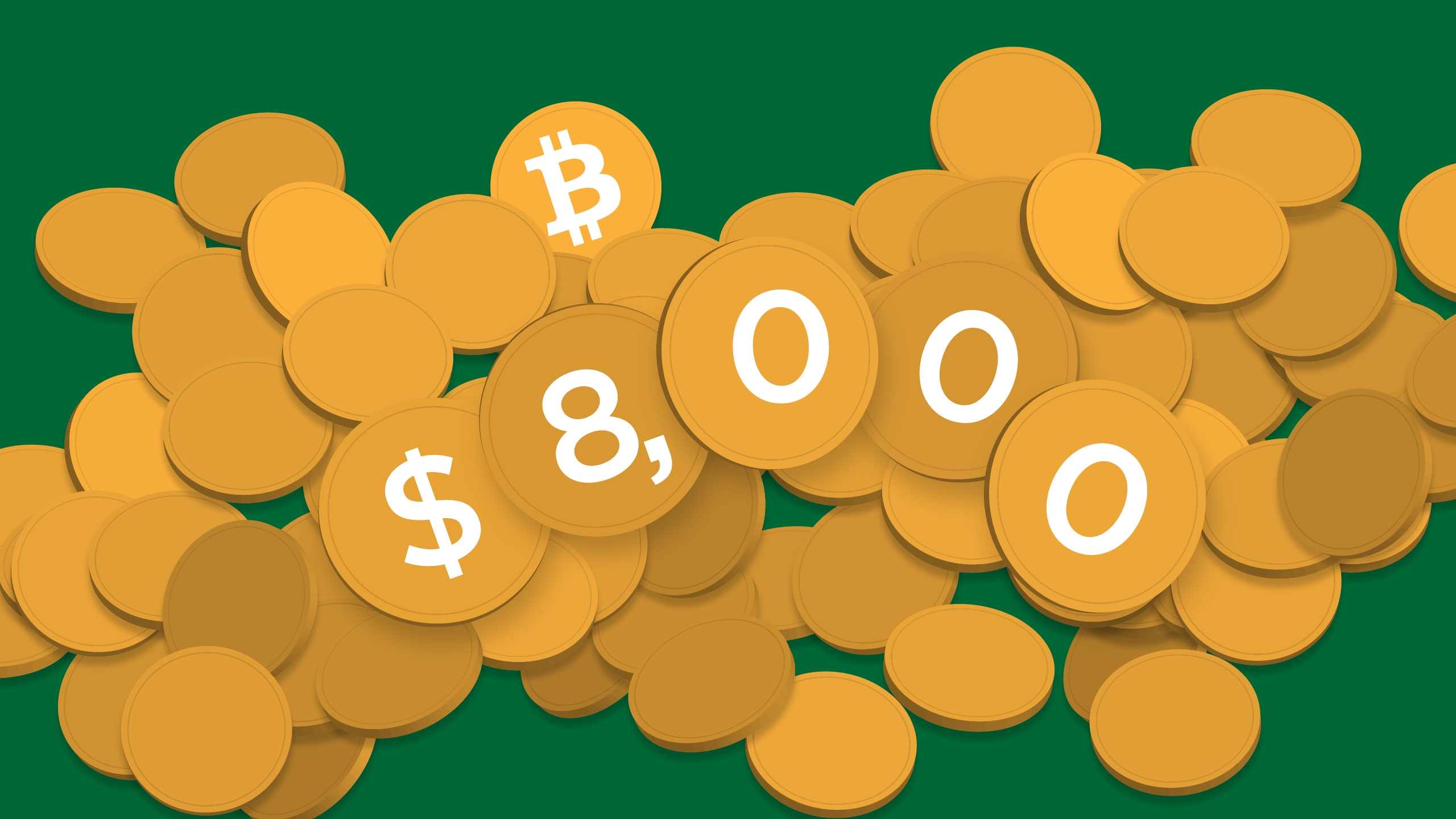 Bitcoin has surged above $8,000 and theories around why abound