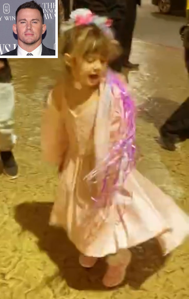 Channing Tatum Shares Rare Video of Daughter Everly, 6&frac12;, During Las Vegas Night Out