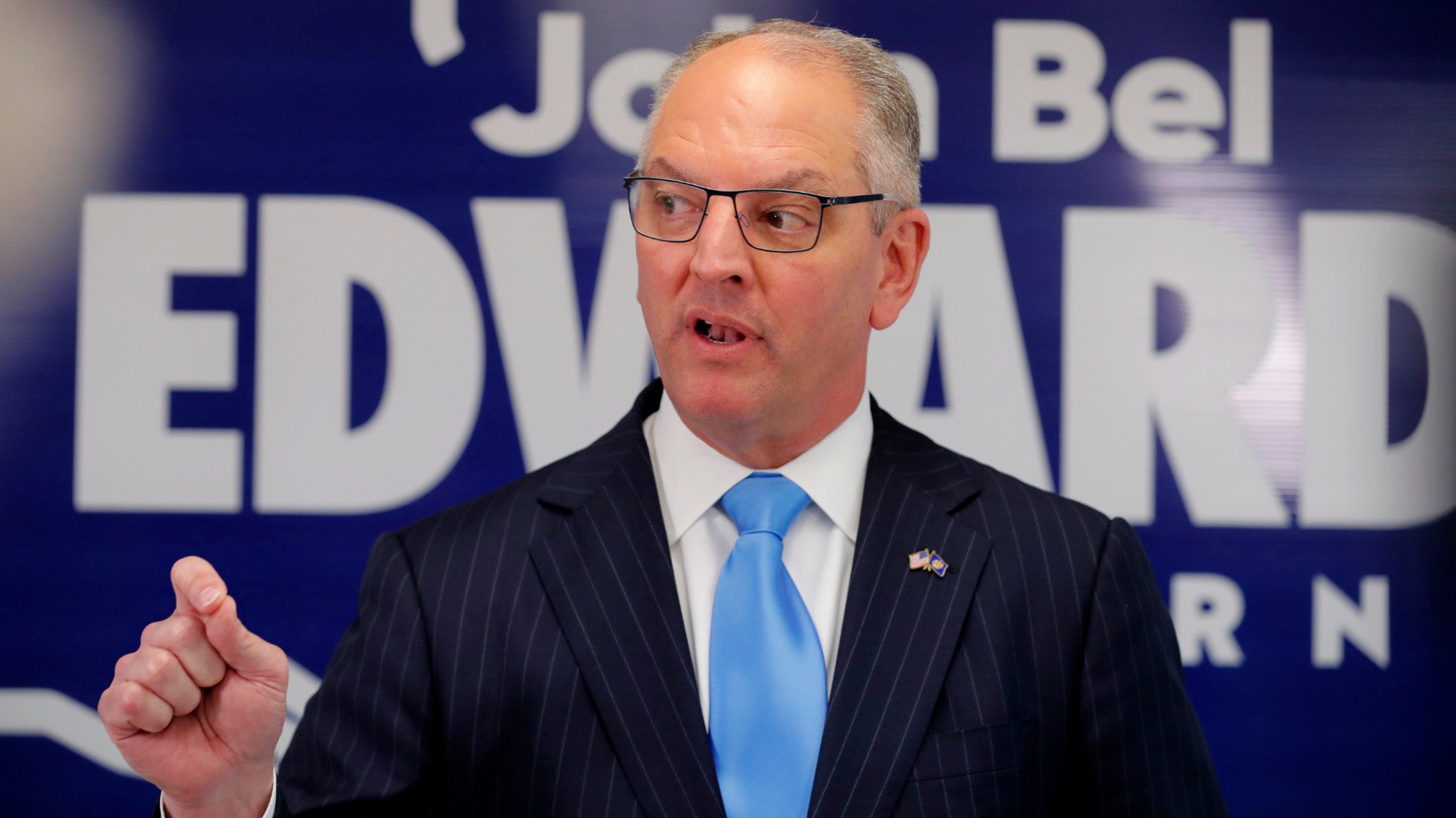 Democratic Governor Wins Reelection in Deep-Red Louisiana